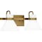 Quoizel Regency 2-Light Weathered Brass Vanity Light RGN8617WS - alternate 4